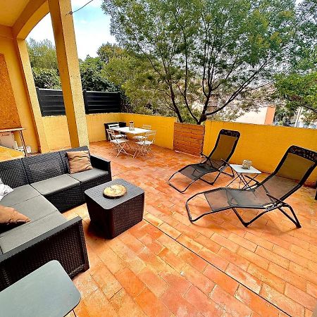 Appartement Proche Mer Avec Terrasse Et Jardin Privatif Hyères Eksteriør bilde